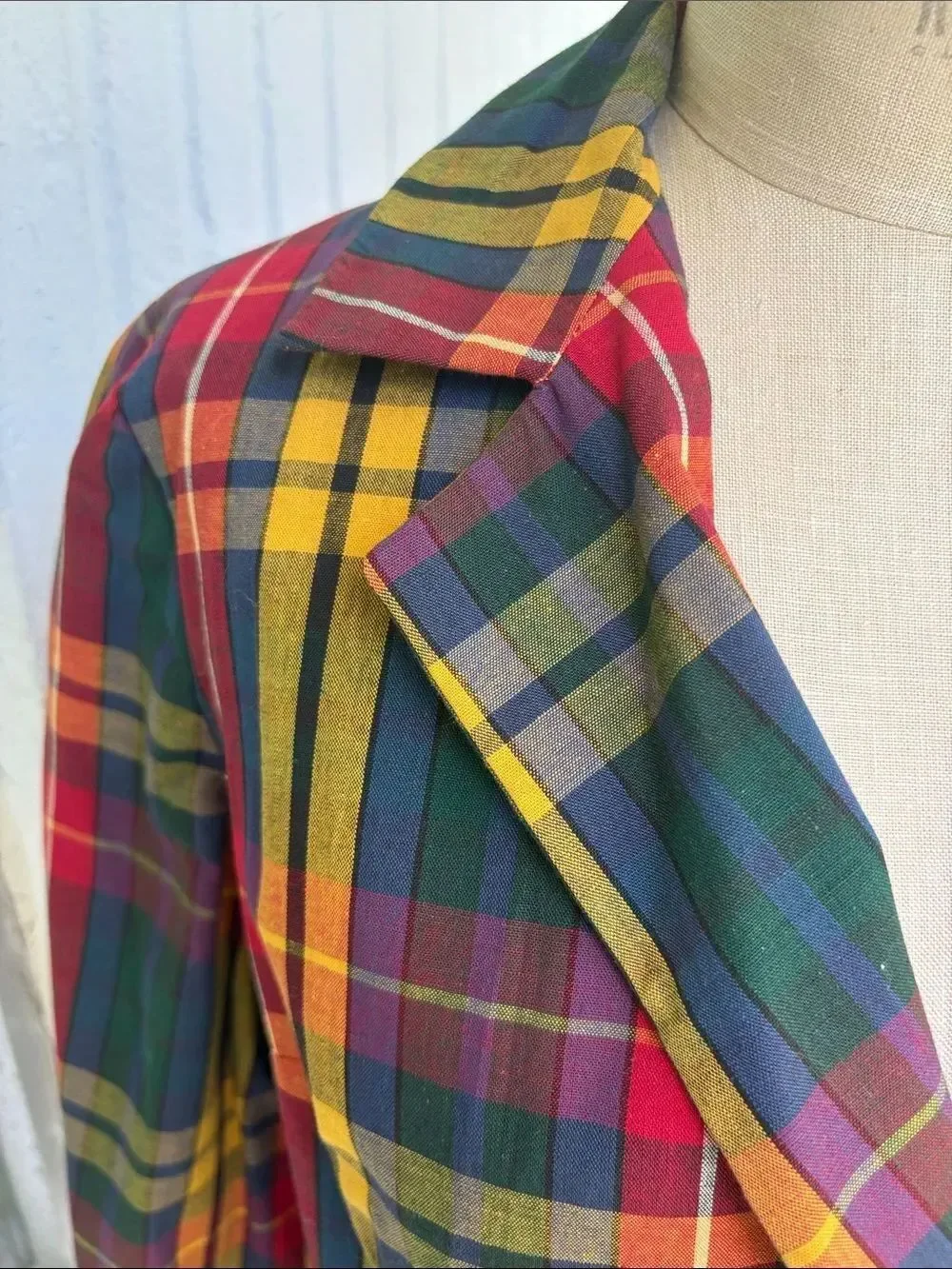 Vintage madres  cotton blazer